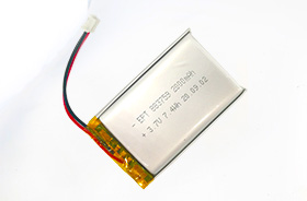 3.7V 883759 2000mAh 备用电源伟德在线体育官网