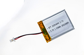 3.7V 283040 280mAh 麦克风伟德在线体育官网 3.7V 283040 280mAh 麦克风伟德在线体育官网